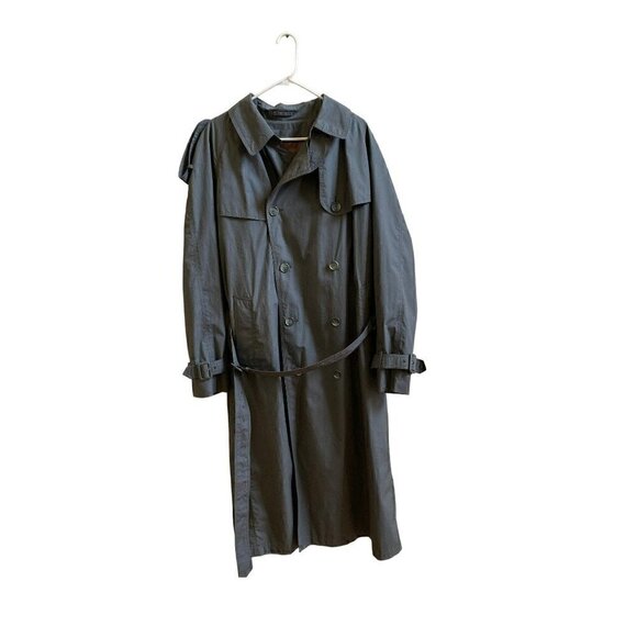 London Towne Gray Overcoat sz 42Lng - Picture 1 of 6